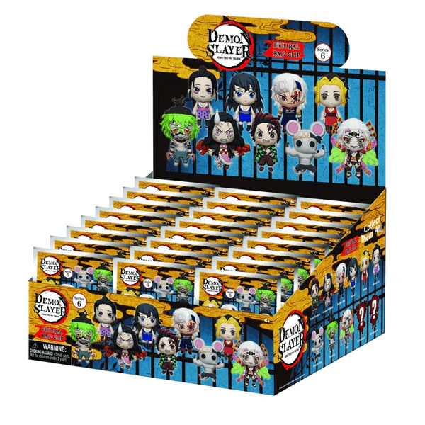 3D Anime: Demon Slayer Foam Blind Bag Clip Series 6 (1pc) - Image 4