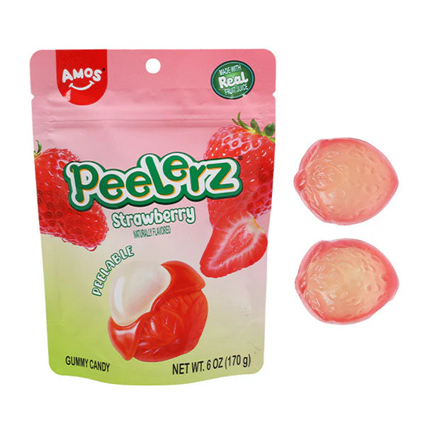 Amos 4D Peelerz Peelable Fruit Gummy Candy (6oz) Multiple Flavors - Image 18