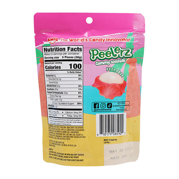 Amos 4D Peelerz Peelable Fruit Gummy Candy (6oz) Multiple Flavors - Image 21