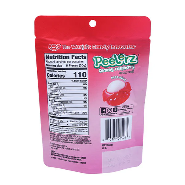 Amos 4D Peelerz Peelable Fruit Gummy Candy (6oz) Multiple Flavors - Image 23