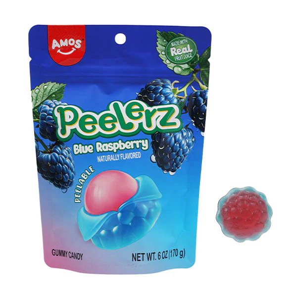 Amos 4D Peelerz Peelable Fruit Gummy Candy (6oz) Multiple Flavors - Image 28