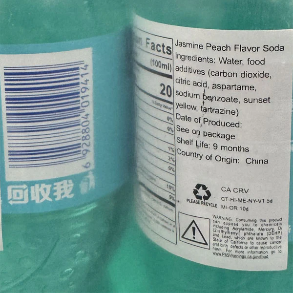 Fanta Jasmine Peach Flavor Soda Drink (500mL) Limited Edition Import - Image 3