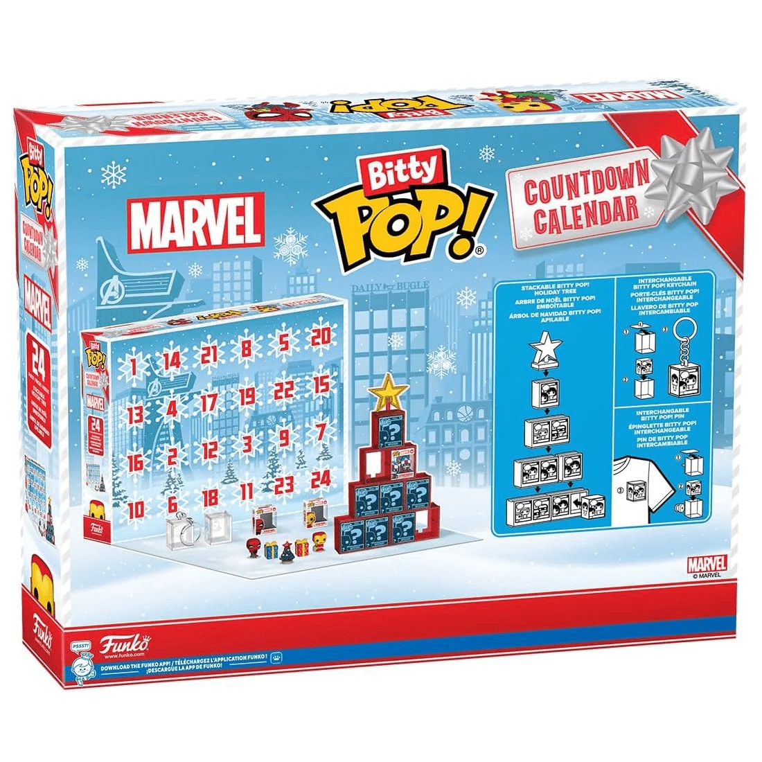 Funko Bitty Pop! Marvel Comics: Advent Holiday Countdown Calendar - Image 3