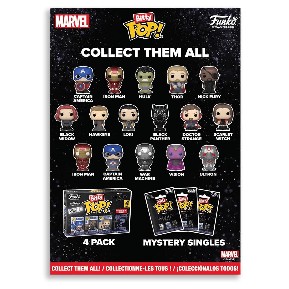 Funko Bitty Pop! Marvel Comics: Advent Holiday Countdown Calendar - Image 4