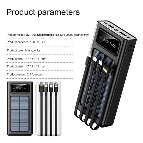 GearWaves: Solar Power Bank Charger - Image 9