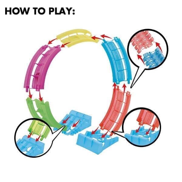 Glow Trax SuperCharged Mega Set | 326 pieces - Image 12