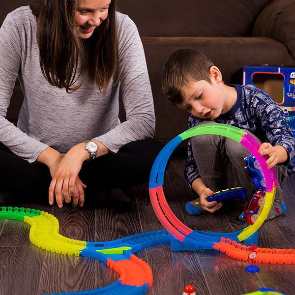 Glow Trax SuperCharged Mega Set | 326 pieces - Image 8