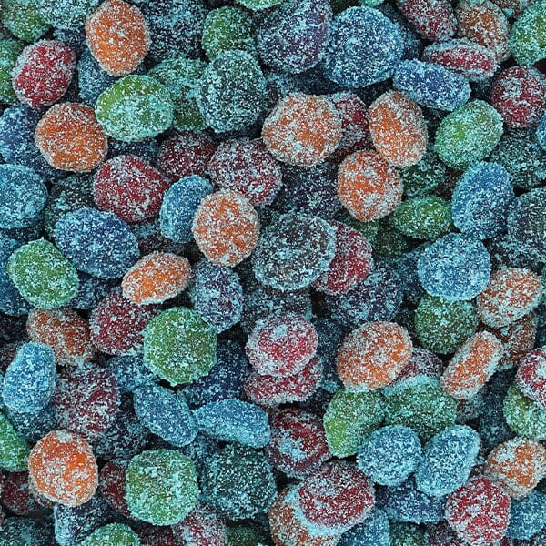 GushYums Mega Sour Blue Raspberry Blasts Gushing Gummy Candy (2.4oz) - Image 3