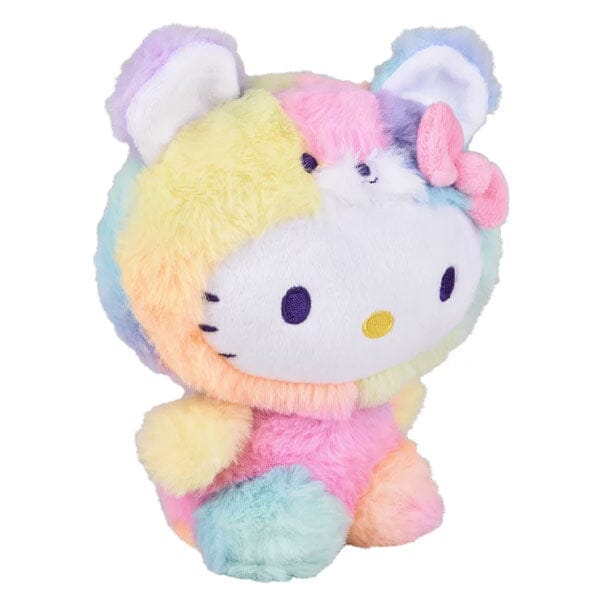 Hello Kitty 6.5" Fuzzy Rainbow Sherbet Onesie Plush (Style Ships Assorted) - Image 3