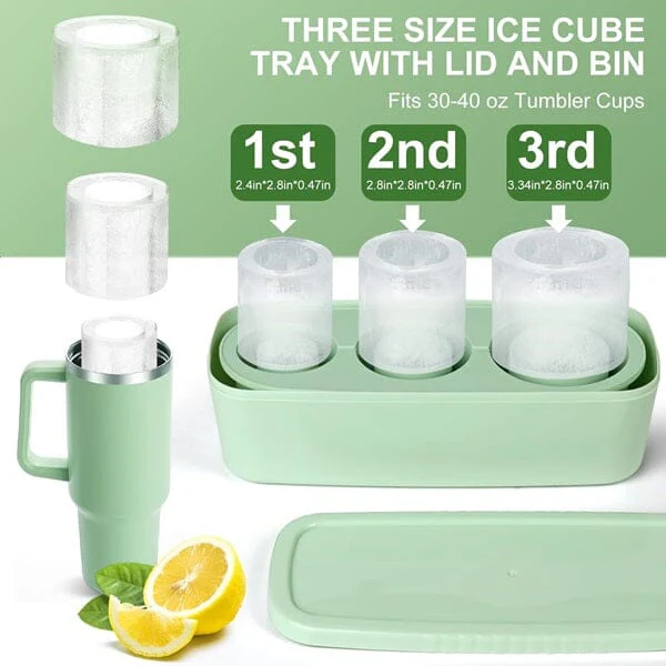 HydriEase Cup Ice Mold: Sip Effortlessly with Perfect Center Hole - Image 3