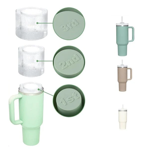 HydriEase Cup Ice Mold: Sip Effortlessly with Perfect Center Hole - Image 8
