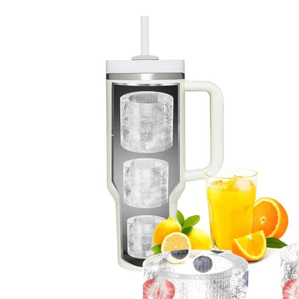 HydriEase Cup Ice Mold: Sip Effortlessly with Perfect Center Hole - Image 9