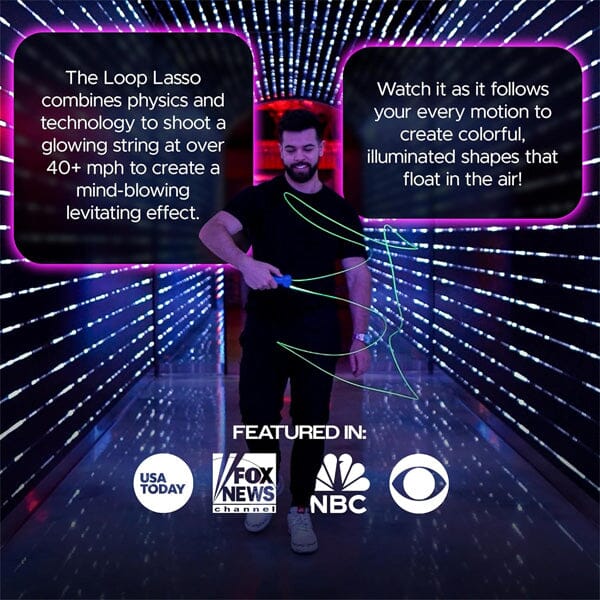 Loop Lasso NANO: The Original Glow-in-The-Dark String Shooter - Image 3
