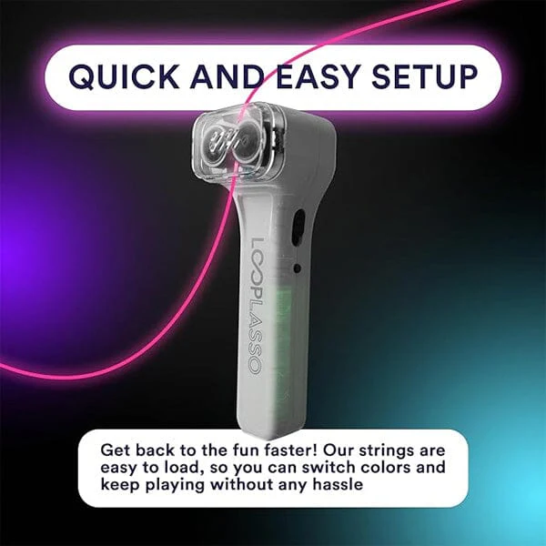 Loop Lasso NANO: The Original Glow-in-The-Dark String Shooter - Image 4