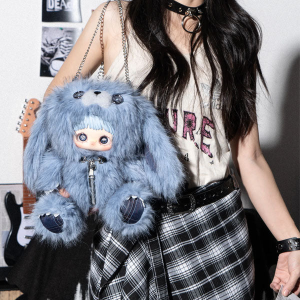 MayMei Rebel Doll Series 13" Plush Backpack Blind Box (1pc) - Image 3