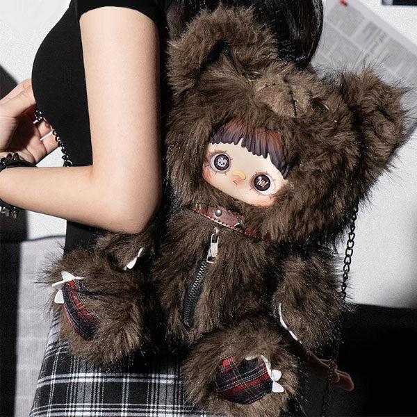 MayMei Rebel Doll Series 13" Plush Backpack Blind Box (1pc) - Image 4
