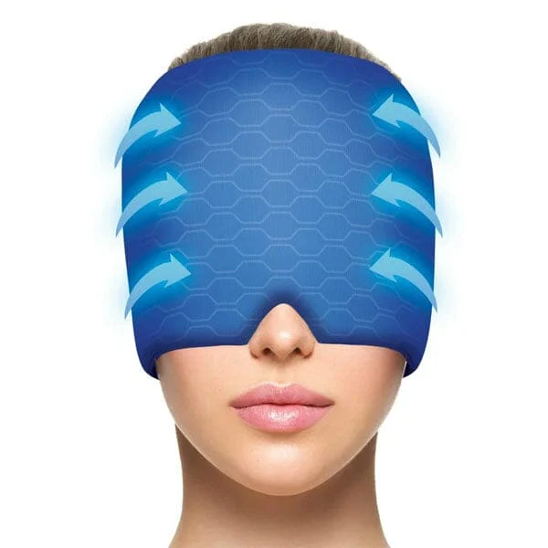 Miracle Headache Relief Cap 360° Gel Cooling & Compression - Image 3