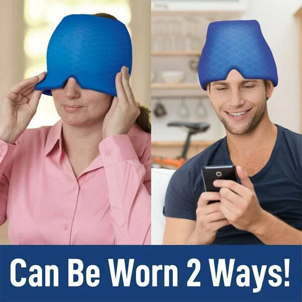 Miracle Headache Relief Cap 360° Gel Cooling & Compression - Image 6
