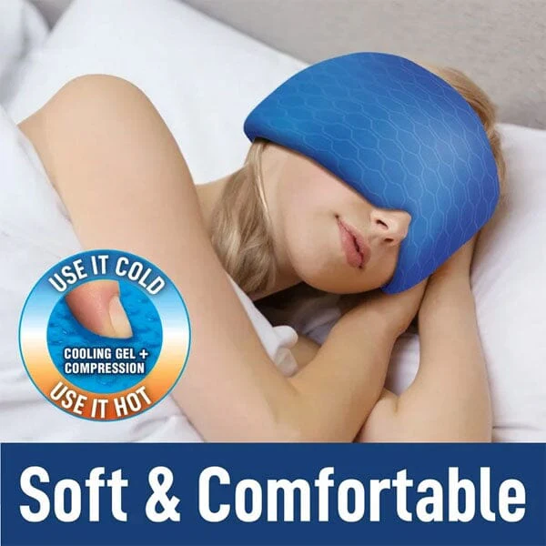 Miracle Headache Relief Cap 360° Gel Cooling & Compression - Image 8