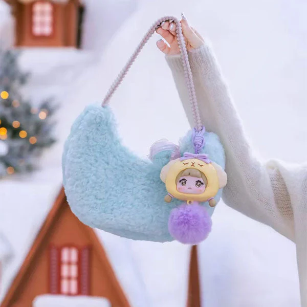 Nommi Forest Melodies Silicone Earbud Case Plush Animal Keychain Blind Box (1pc) - Image 3