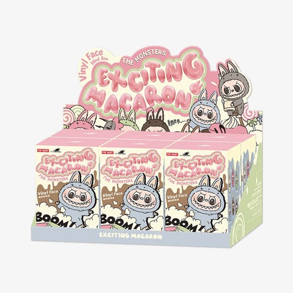 Pop Mart x THE MONSTERS: Exciting Macaron Series Plush Keyring Figurine Blind Box (1pc) - Image 11
