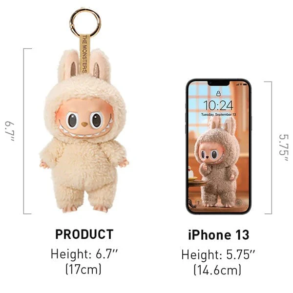 Pop Mart x THE MONSTERS: Exciting Macaron Series Plush Keyring Figurine Blind Box (1pc) - Image 9