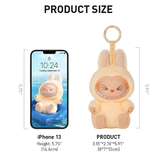 Pop Mart x THE MONSTERS: Have A Seat Series Plush Keyring Figurine Blind Box (1pc) - Image 7