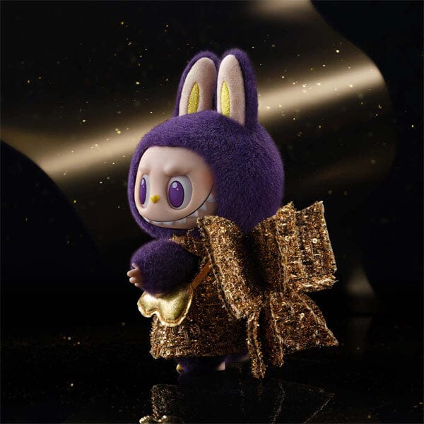 Pop Mart x THE MONSTERS: Labubu Wearing PRONOUNCE Fashion Label "Wings Of Fortune" Plush Doll Pendant (1pc) - Image 4