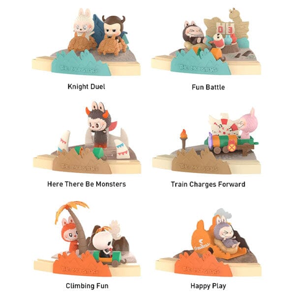 Pop Mart x THE MONSTERS: Playing Games Series Scene Sets Figurine Blind Box (1pc) - Image 3