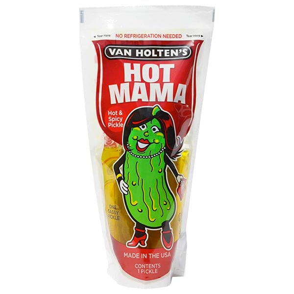 Van Holten's Pouched Pickle: Hot Mama Hot & Spicy Pickle - Image 4