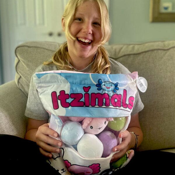 Itzimals Kawaii Snack Pillow Assorted Plush Animal Bag (Multiple Styles) - Image 6