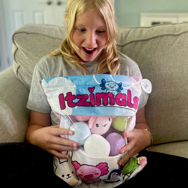 Itzimals Kawaii Snack Pillow Assorted Plush Animal Bag (Multiple Styles) - Image 8