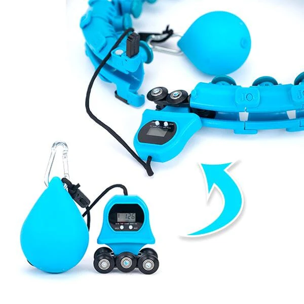 Quantum Hoop Health Deluxe - Exercise Hoop W/ LCD Counter - Image 10