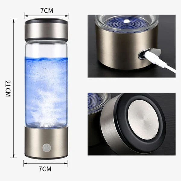 QuikH2O Hydrogen Water Bottle (420mL) - Health and Wellness - Image 13