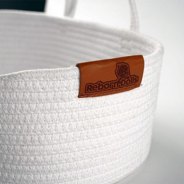 TrueHeart Treasures Reborn Dolls Cuddles & Snuggles Cotton Carry Basket - Image 4