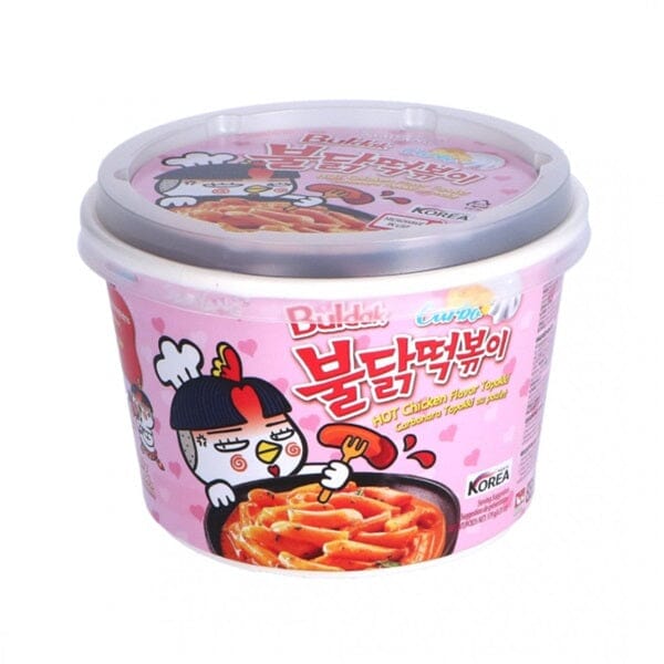 Samyang Buldak Hot Chicken Carbonara Topokki Bowl (179g) - Image 4