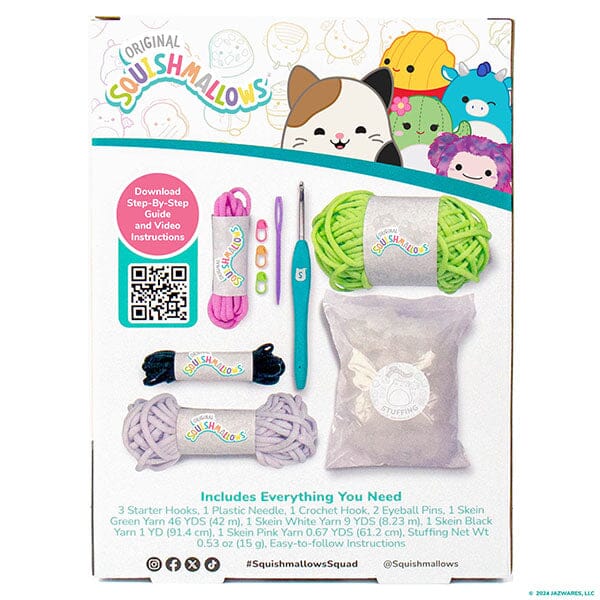 Squishmallows DIY Crochet Plush Toy Complete Kit (Multiple Characters) - Image 9