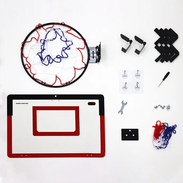 StealthDunk Silent Basketball Indoor Hoop with Clear Backboard - Image 8