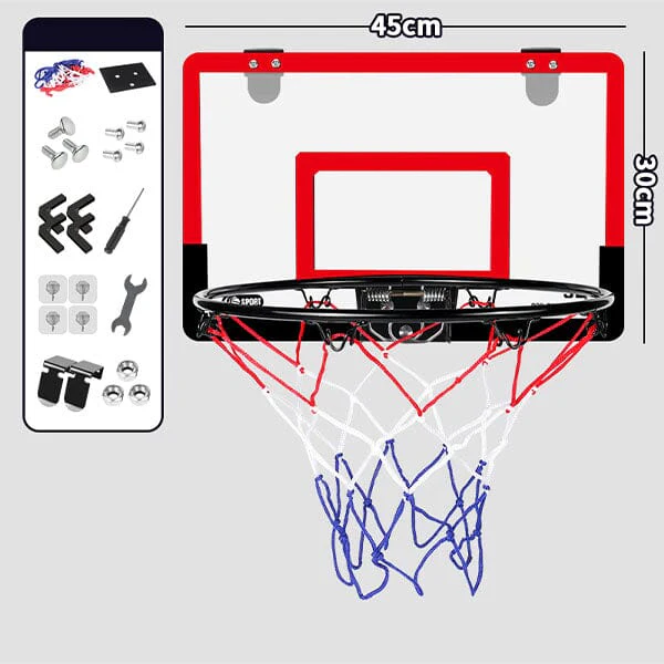 StealthDunk Silent Basketball Indoor Hoop with Clear Backboard - Image 9