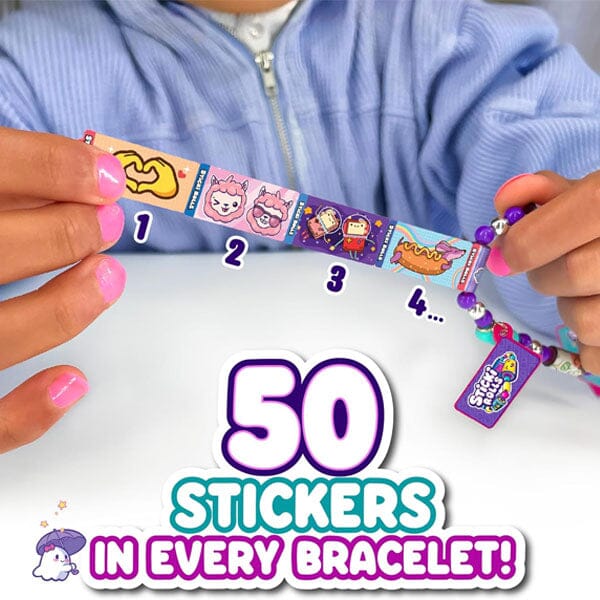 Sticki Rolls Wearable Reusable Sticki Band Mystery Capsule (50 Stickers Inside!) - Image 4