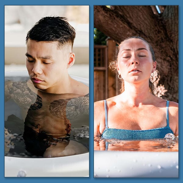 TubZero 2.5ft Tall Inflatable Ice Plunge Tub - Image 5