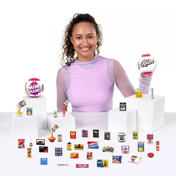 ZURU 5 Surprise Retro Grocery Mini Brands Series 1 Collectible Capsule - Image 4